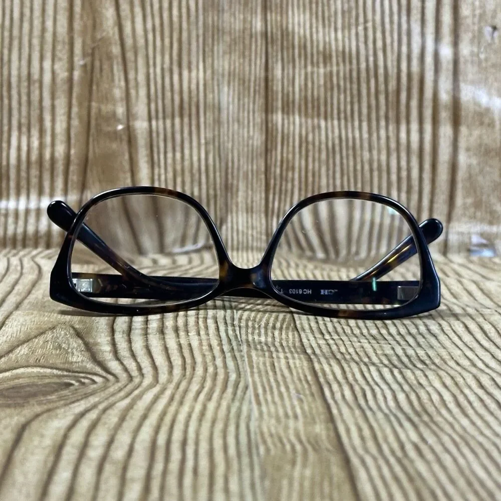 Coach HC6103 Eyeglasses Frames Dark Tortoise 52-16-140 Women w/ Case FRAMES ONLY
